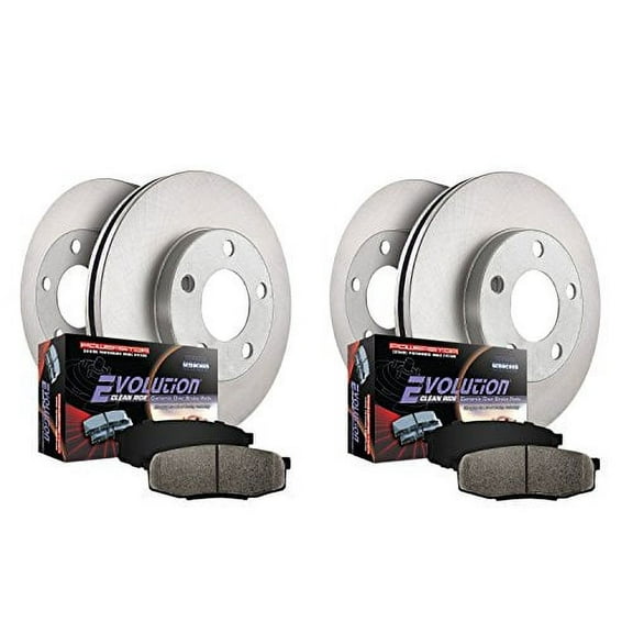 Powerstop KOE2150 PSBKOE2150 FRONT & REAR DAILY DRIVER BRAKE KIT Fits 2004 Jeep Grand Cherokee