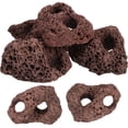 thumbnail image 1 of Milisten 6Pcs Aquarium Volcanic Stone Decorative Fish Tank Volcanic Rocks Plant Fixer Ornaments, 1 of 6