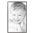 thumbnail image 2 of ArtToFrames 28" x 46" Black Square with Gold Beads Picture Frame, 28x46 inch Black Wood Poster Frame (WOM-5021),  Pack, 2 of 7