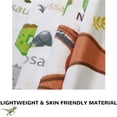 thumbnail image 4 of Dinosaur Blanket for Boys Cute Alphabet Dinosaur Blankets Warm Soft Throw Blankets for Couch Sofa 50 X 60 inch for Kids Adult, 4 of 6