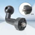 thumbnail image 4 of Aluminum Alloy 1/4 Male to 17mm Ball Head Converters Rod for Smartphone Tablet Tripods Mount Accessories, 4 of 9