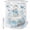 White, variant on Small Stall Shower Curtain 36x72 Inch Narrow Half Size Blue Cartoon Cats Bath Curtains Bathroom Decor, Cute Cats Sleeping Dreams Clouds Waterproof Fabric Shower Curtain Set with Hooks 36 Inch