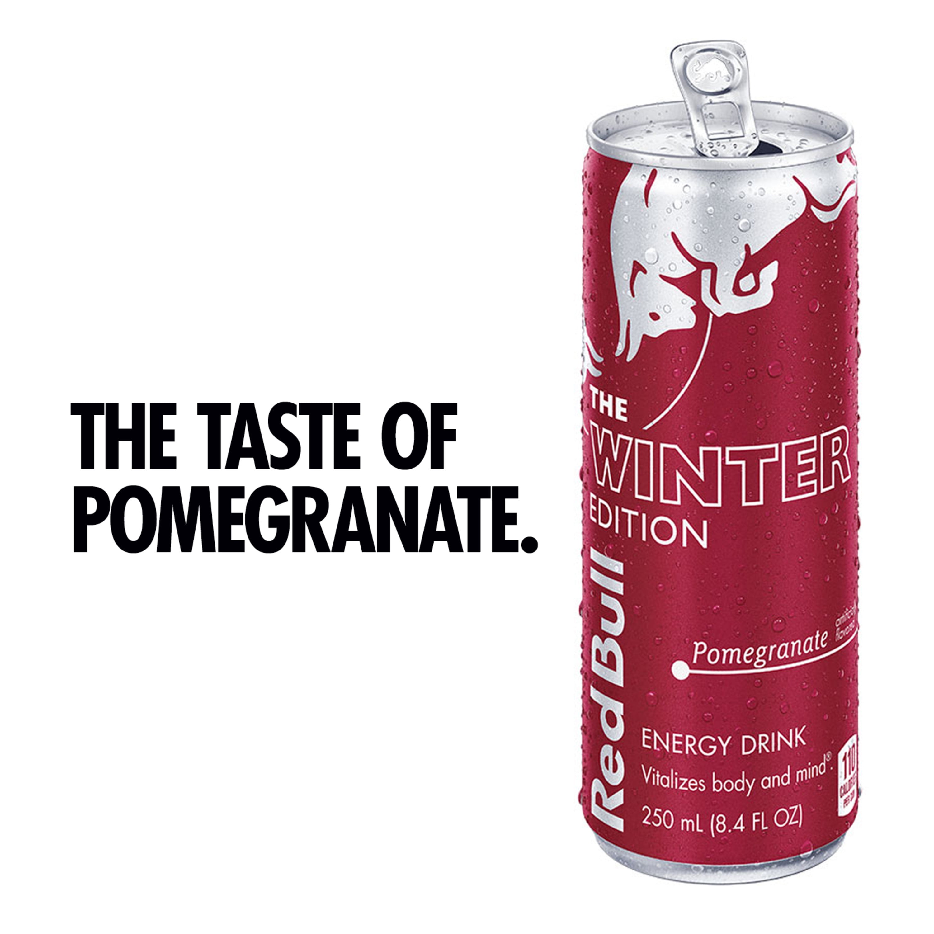 Red Bull Energy Drink, Pomegranate, 8.4 Fl Oz (24 pack)