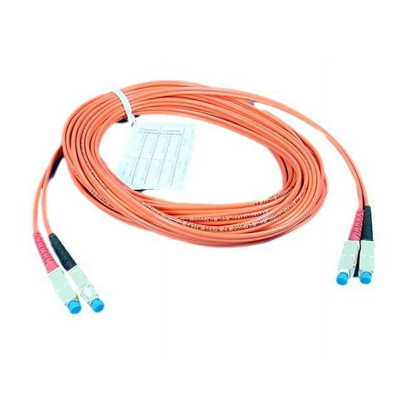 10M Leviton Fiber Optic Multi-Mode Duplex Patch Cable Cord SC 62.5/125 62DSC-M10