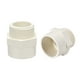 thumbnail image 1 of Adaptador de conector de fitting de tubo de PVC macho de 50 mm x G1-1/2 2Pcs, 1 of 4