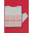 thumbnail image 3 of Wash Your Hands! Nice Day Sweatshirt Men -GoatDeals Designs, Male Medium, 3 of 4