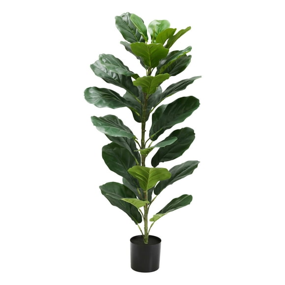 Mainstays Artificial Fiddle-Leaf Tree Pot