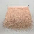 thumbnail image 1 of 4 "-6" (10-15cm) Real Fringe Edge 1yard / 1M - Champagne, as described, 1 of 5