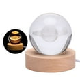 thumbnail image 2 of Luz de Bola de Cristal Con Base de, Lámpara de Luna y Estrella Grabada en 3D, Luz Nocturna Recargable Por USB, Lámpara de Decoración de Ambiente para Niños y Adultos, ideal, 2 of 8
