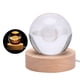 thumbnail image 2 of Luz Nocturna Con Bola De Cristal, Lámpara Luminosa Para Mujer, Recargable Por USB, Luz Decorativa Con Base De, Para Dormitorio, 2 of 8