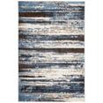 thumbnail image 2 of SAFAVIEH Retro Mayson Abstract Area Rug, Cream/Blue, 8' x 8' Round, 2 of 8