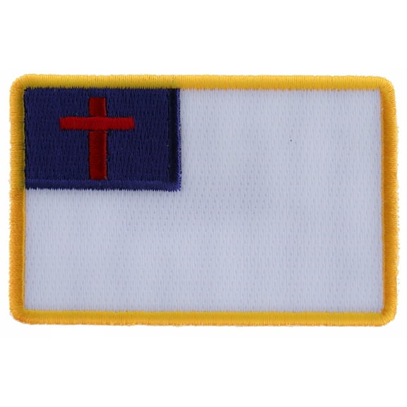 Christian Flag Small Patch