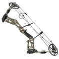 thumbnail image 3 of Adult Compound Bow, Adjustable 30-70 lbs Draw Weight, 23.5"-31" Draw Length, 30.5" Axle-to-Axle, 75% Let-Off, Aluminum Alloy Riser, Fiberglass Limbs, Black/Camouflage, 3 of 18