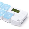 thumbnail image 3 of Organizador Smart 7-Day Pill Organizer Timing Reminder Medicine Weekly Box (Azul B) Wdftyju Libre de BPA, 3 of 4