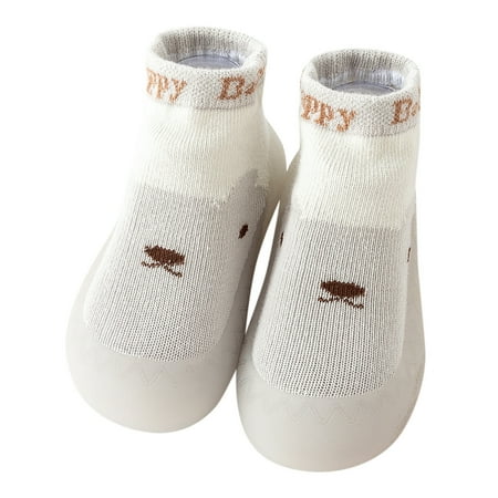 

NIUREDLTD Summer Children Toddler Shoes Boys And Girls Socks Shoes Flat Bottom Non Slip Breathable Size 20