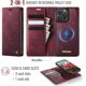 thumbnail image 2 of Compatible con Funda Billetera Desmontable para iPhone 16 Pro Compatible con Magsafe, Soporte para Tarjetero con Bloqueo RFID y Tapa de Cuero PU 2 en 1 Funda Magnética a prueba de Golpes, 2 of 9