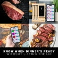 thumbnail image 3 of MEATER Pro XL: Bluetooth & WiFi Smart Meat Thermometer | 4 Multi-Sensor Probes | 1000°F Heat Resistance | Certified Accuracy for BBQ, Oven, Grill, Smoker, Air Fryer, Deep Fryer, Sous Vide, 3 of 9