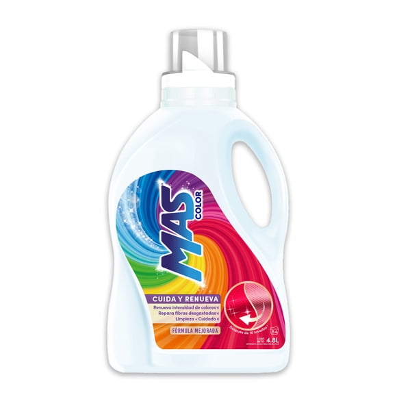 Detergente líquido MAS Color color 4.8 l