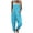 a14-Blue, variant on KPOPLK Women's Casual Wide Leg Overalls Loose Fit Jumpsuits Solid Color Adjustable Strap Bib Romper Fall Clothes Green XL