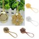 thumbnail image 5 of Cortina Magnética Brillante Rhinestone Cortina Tieback Tie Backs Hebilla Clips Retenciones Cuerda Cuerda, 33cm Plata Soledad Clip de cortina magnético, 5 of 9