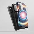 thumbnail image 5 of Galaxy Swirl for All iPhone Series Tough Phone Case Sci Fi Cosmic Blue Orange, 5 of 7