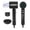 Black, variant on Hair Dryer, High-Speed Ionic Low Noise Blow Dryer with Brushless Motor for Fast Drying, Thermo-Control Quiet Compact Hair Blow Dryer with Magnetic Diffuser for Curly Hair for Home Travel Salon