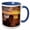 Blue/White, variant on 3drose, Usa, California, La Jolla, Sunset Near Coast Blvd. Park, 11oz Magic Transforming Mug