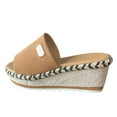 thumbnail image 3 of Oyedens Womens Wedge Platform Espadrilles Sandals Dress Open Toe Heels Footbed Slippers, 3 of 5