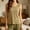 Yellow, variant on Blmnix Sleep Tops Womens Pajama Plus Size Pajamas Bamboo Pajamas Pjs Loose Sleeveless Crew Neck White Regular Soft Pajama Set for Women,XL