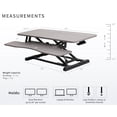 thumbnail image 3 of Convertidor de escritorio VIVO K Series DESK-V042KG 42 pulgadas gris/negro, 3 of 9