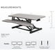 thumbnail image 3 of Convertidor de escritorio VIVO K Series DESK-V042KG 42 pulgadas gris/negro, 3 of 9
