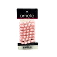 thumbnail image 3 of Amelia Beauty Products 8 Medium Elastic Hair Coils, 2.0in Diameter Thick Spiral Hair Ties, Gentle on Hair, Strong Hold and Minimizes Dents and Creases, Pink, 3 of 10