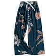 thumbnail image 2 of Byworldtasic Pajama Bottoms for Women Soft Lounge Pants Comfy Drawstring Sleepwear Long Cute Printed Pajamas Pants, 2 of 3