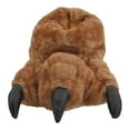 thumbnail image 1 of Slumberzzz Mens Monster Claw Plush 3D Slippers, 1 of 6