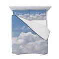 thumbnail image 7 of Clouds Twin XL Size Down Alternative Comforter, Lightweight Comforter Quilt Bedding Set with Pillow Shams Blue White Sky Natural Landscape All Seasons Bed Comforter Duvet Insert 68"x98", 7 of 7