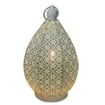 thumbnail image 1 of Table Lamp Desktop Light Moroccan Style Powered LED Lantern 14x14x25cm Oval, 1 of 8