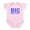 Petal Pink, variant on CafePress - Big Brother Varsity Infant Bodysuit - Baby Light Bodysuit, Size Newborn - 24 Months