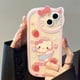 thumbnail image 2 of Sanrio-funda transparente de Hello Kitty para iPhone, carcasa bonita y suave a prueba de golpes para modelos 14, 13, 11, 12 Pro Max, Mini, XS, XR, 7, 8 Plus, SE2020 Fivean unisex, 2 of 2
