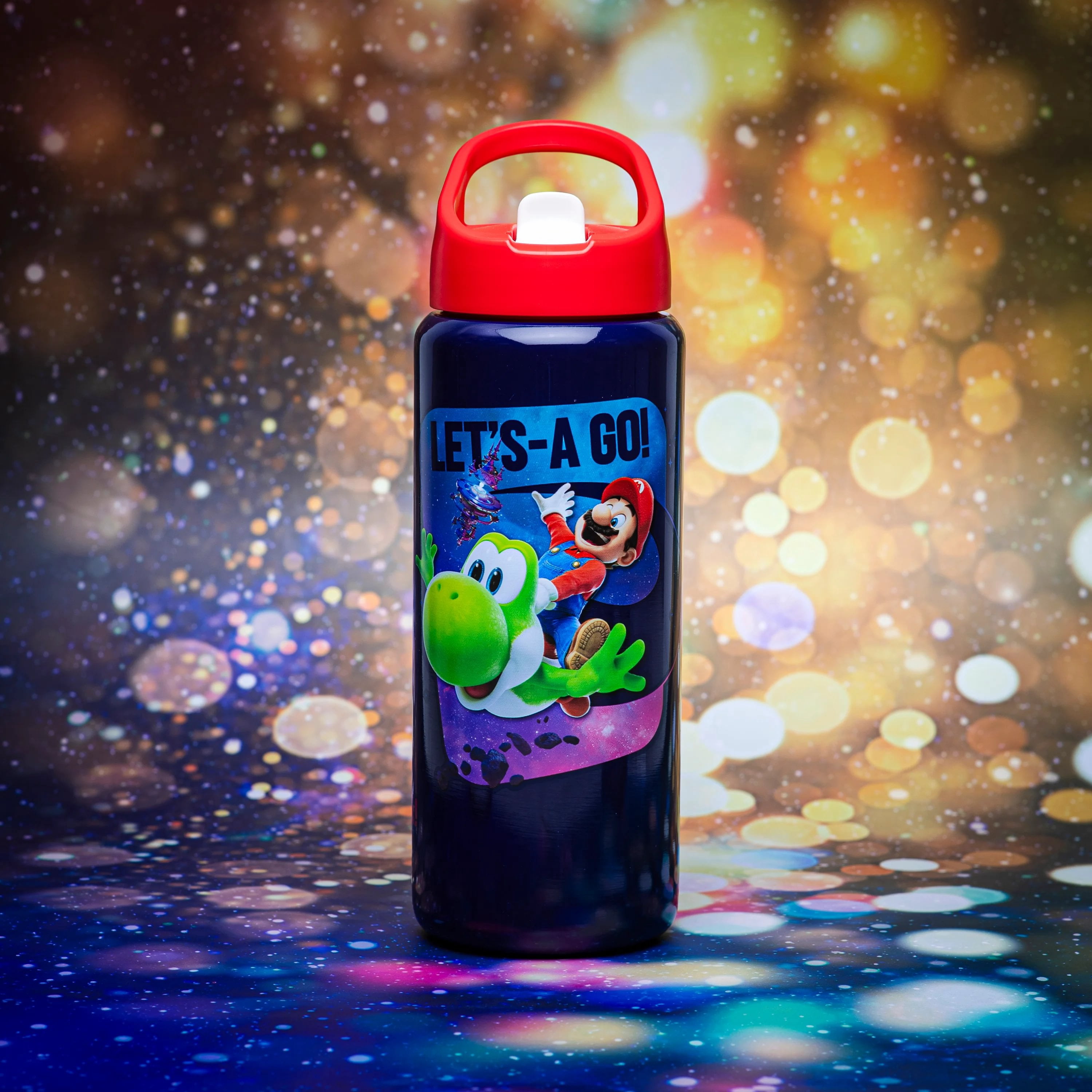 Zak Designs 20oz Mario Movie 2 Stainless Steel Clutch
