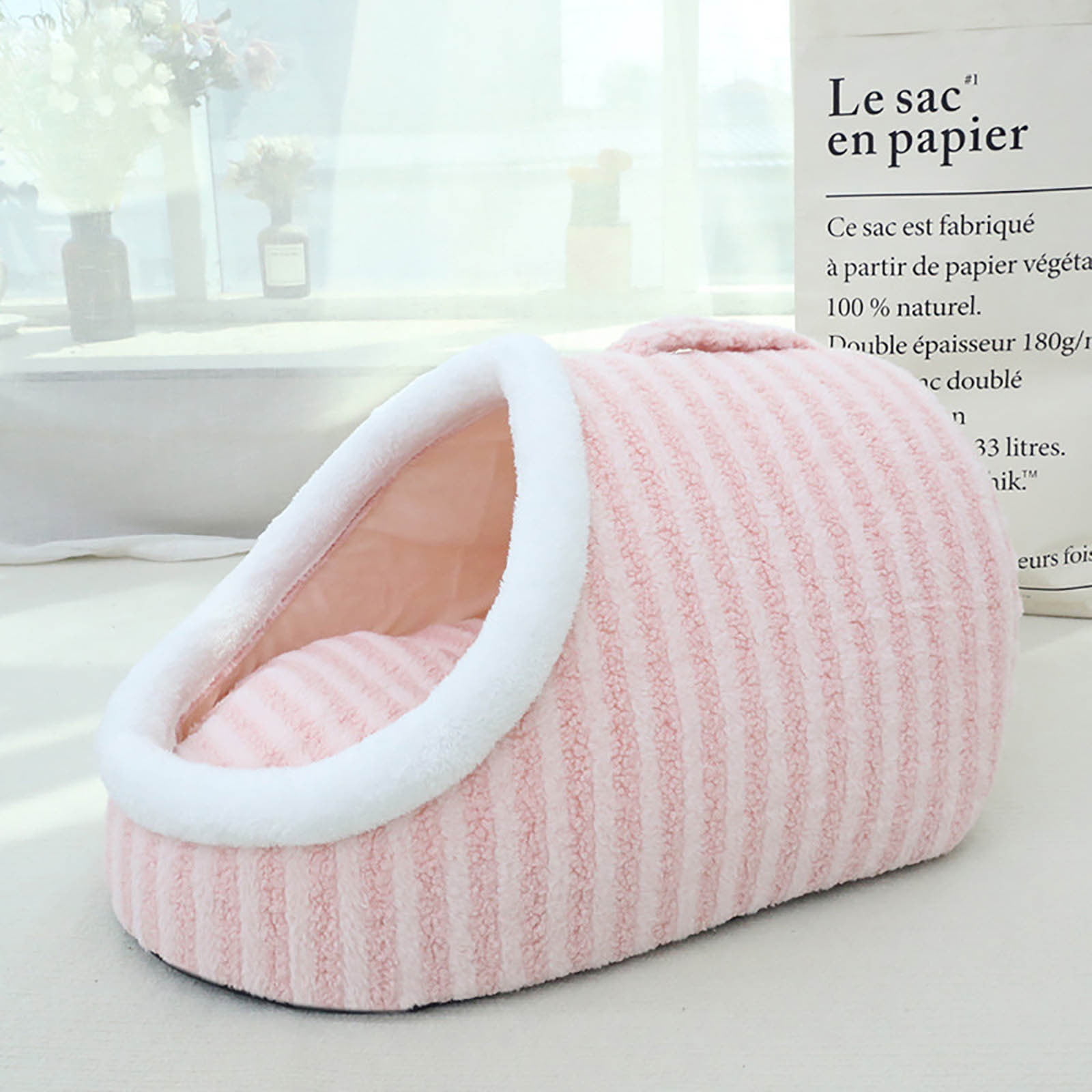 Nebwoak Winter Pet House Waterproof Foldable Warm Pet House for Outdoor Indoor Cat Dog,for Small Pets