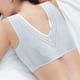 thumbnail image 3 of WILLBEST Brasier Mujer Sin Varilla Sujetador Deportivo Ultrafino De Seda Helada Para Mujer, Cómodo, De Talla Grande, Sin Costuras, Inalámbrico Y Con Almohadillas Extraíbles., 3 of 3