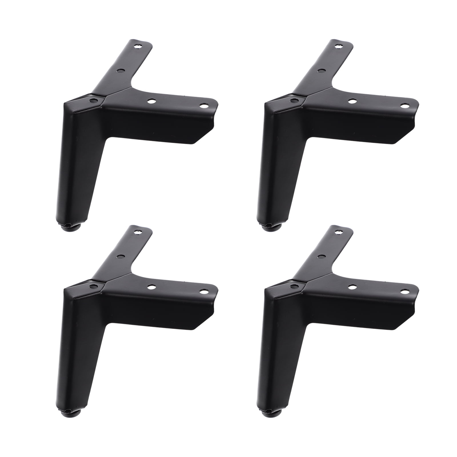 4pcs Metal Furniture Support Feet Dresser Legs Furniture Legs Triangle