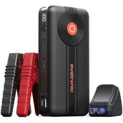 Car Jump Starter, Evatronic 4000A Peak 20000mAh Battery Jump Starter (for up to 12L Gas or 10L Diesel Engines), Battery Booster Power Pack, 12V Auto Jump Box with LED Light, USB Quick Charge 3.0