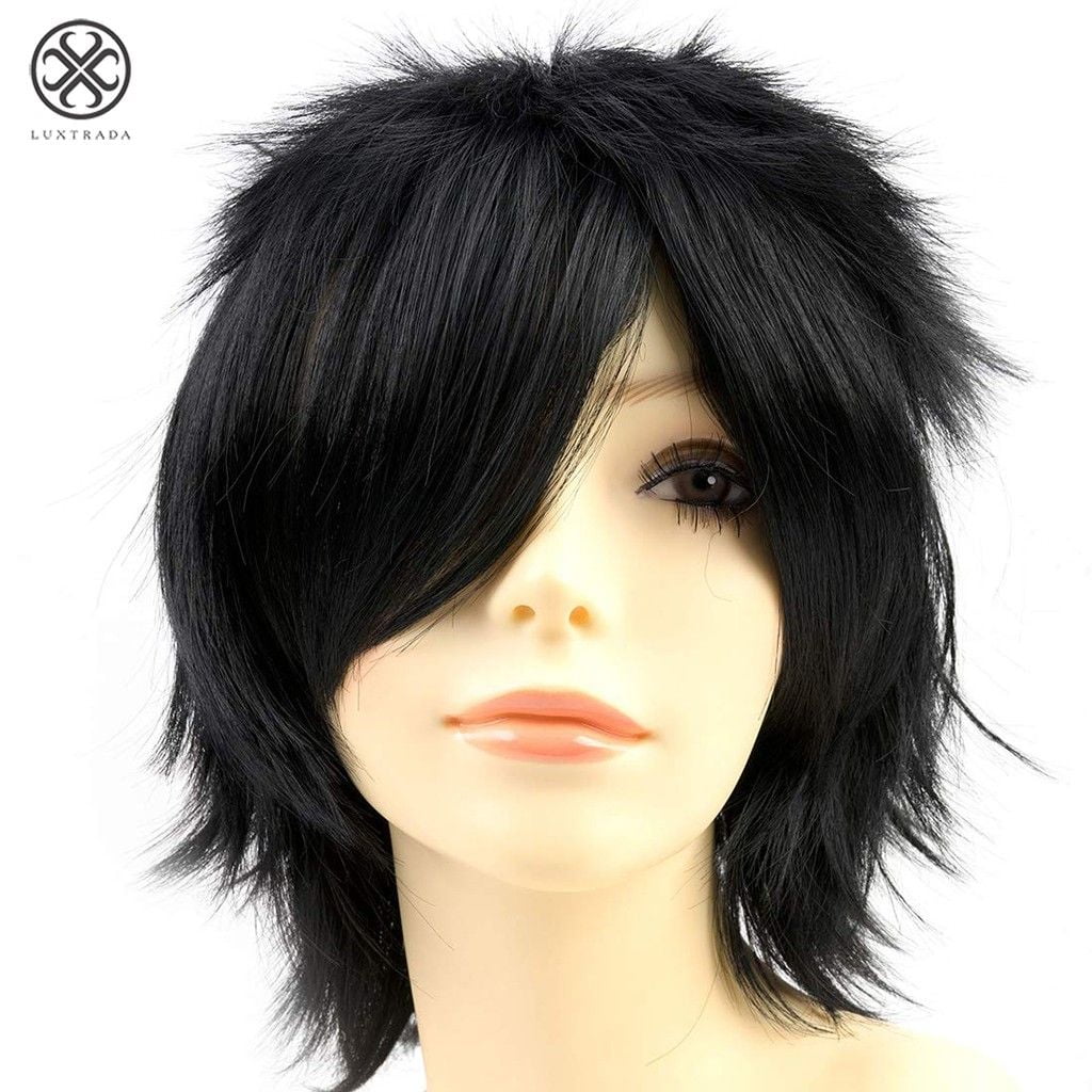 Anime wig outlet black