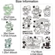 thumbnail image 2 of Juego de 8 sellos transparentes del Día de San Patricio, sellos de silicona con diseño de elfos enanos y trébol de cuatro hojas., 2 of 9