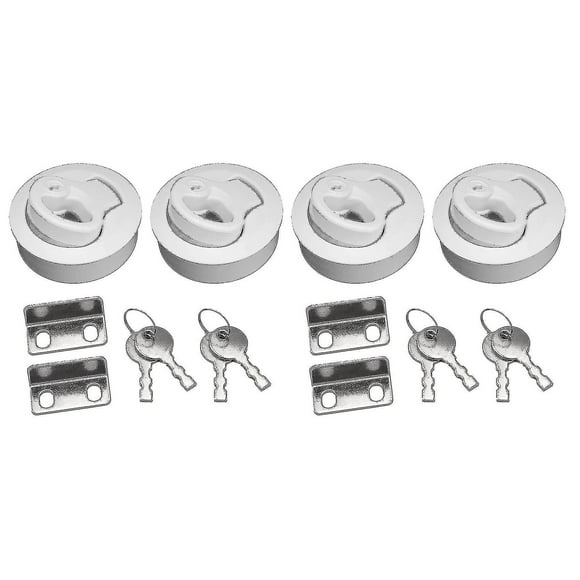 Boat Slam Latch Marine Cam Latch Boat Hatch Lock Round Slam