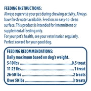 Golden Rewards Duck Flavor Premium Dry Jerky Treats for All Dogs, 64 oz