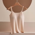 thumbnail image 5 of Lmueinov Women Built-in Bra Tank Tops Sleeveless Casual Shirts with Adjustable Straps Racerback Ribbed Fitted Camisole Tops for Women Layering, 5 of 8