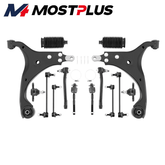 MOSTPLUS Set(14) Front Lower Control Arms w/ Ball Joints for 2007-2012 Hyundai Elantra