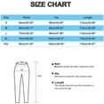 thumbnail image 6 of Wangmeiwg Women's Casual Pants — Women Pants Comfortable And Soft Casual Trousers ForAnd Work Lightweight Fabric Easy Care Flexible Fit Black XXL, 6 of 9